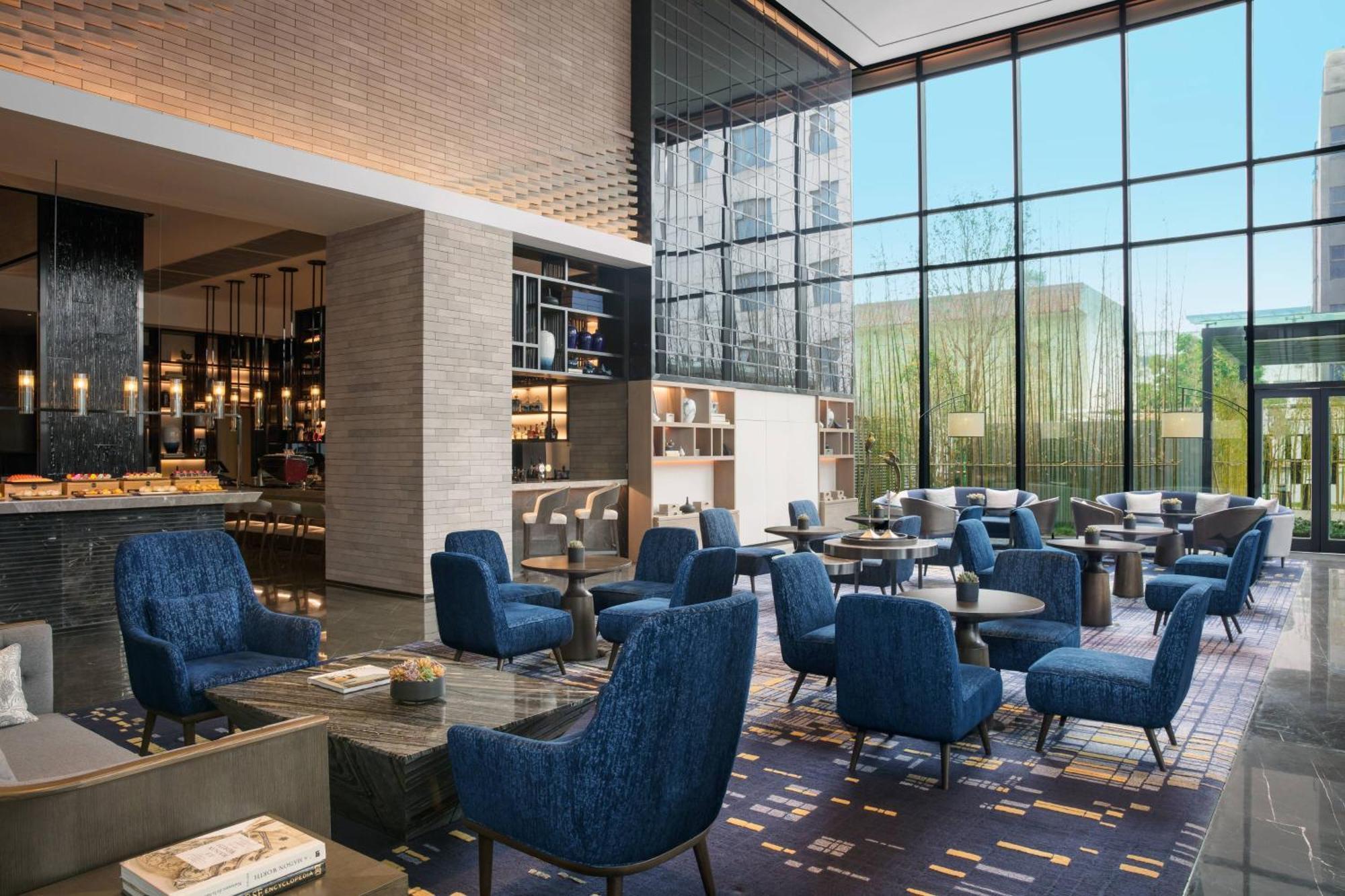 Marriott Nanjing South Hotel Nanquim Exterior foto