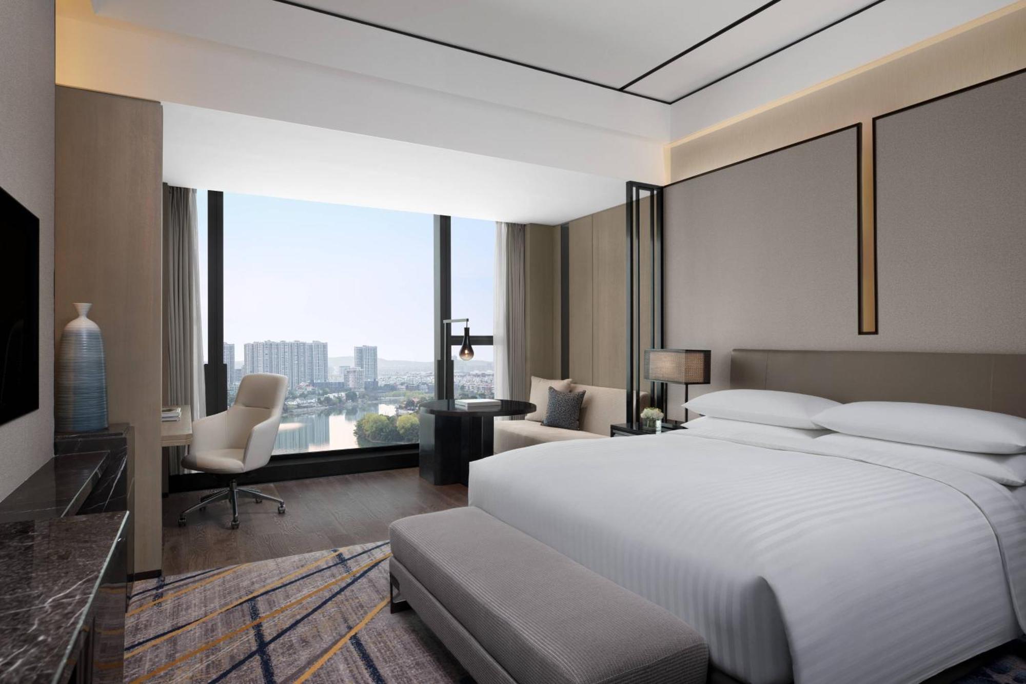 Marriott Nanjing South Hotel Nanquim Exterior foto