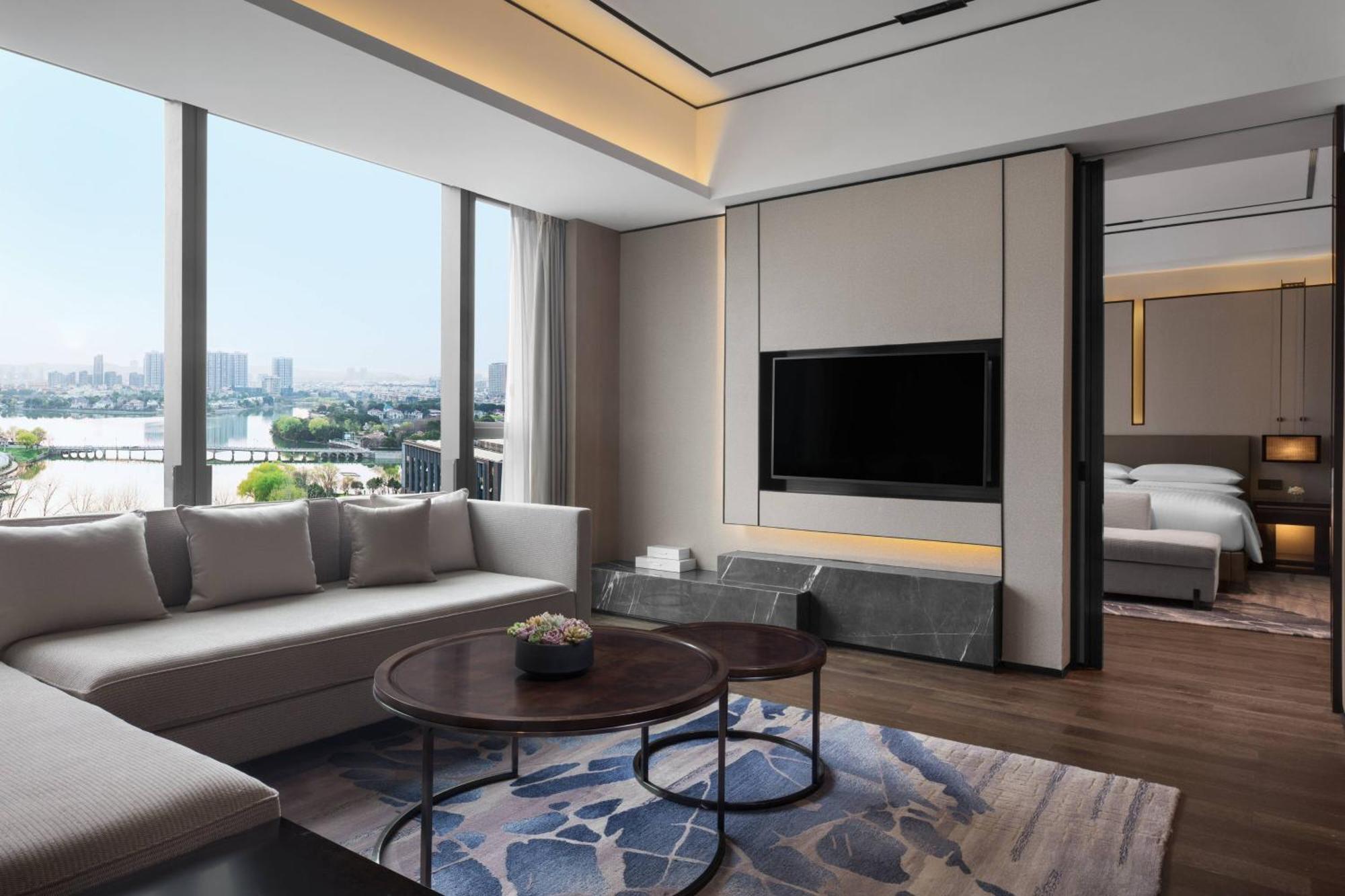 Marriott Nanjing South Hotel Nanquim Exterior foto