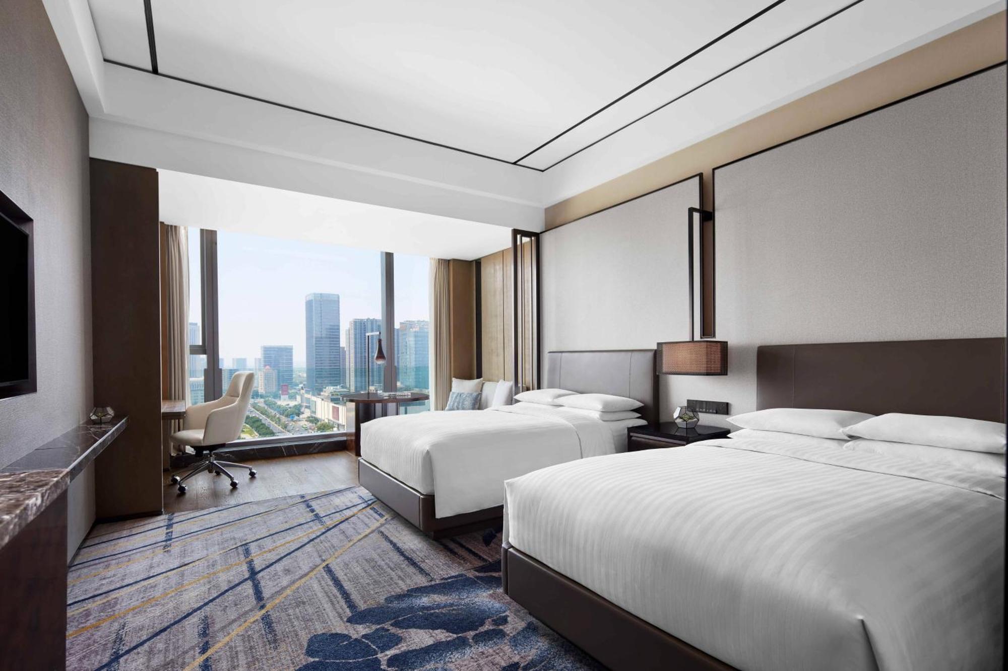 Marriott Nanjing South Hotel Nanquim Exterior foto