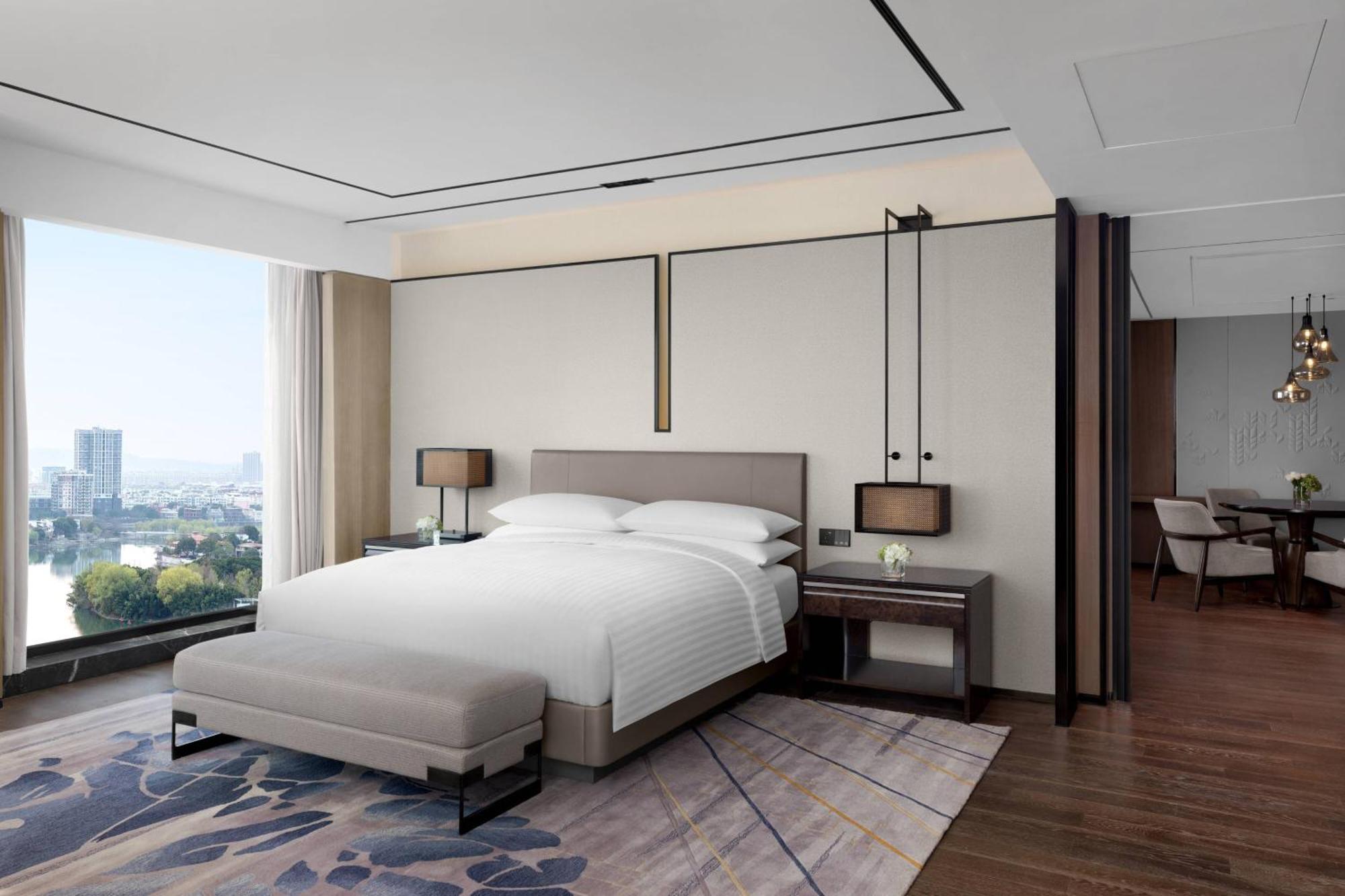 Marriott Nanjing South Hotel Nanquim Exterior foto