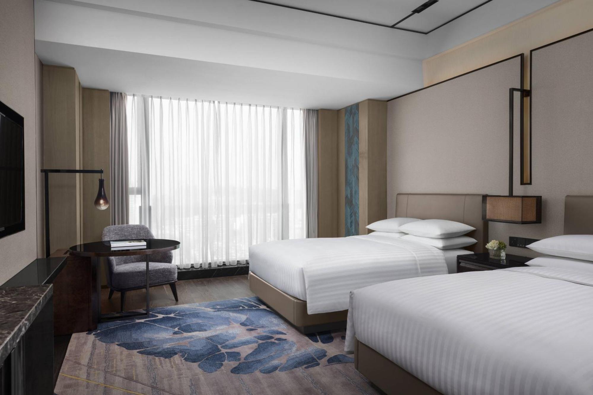 Marriott Nanjing South Hotel Nanquim Exterior foto
