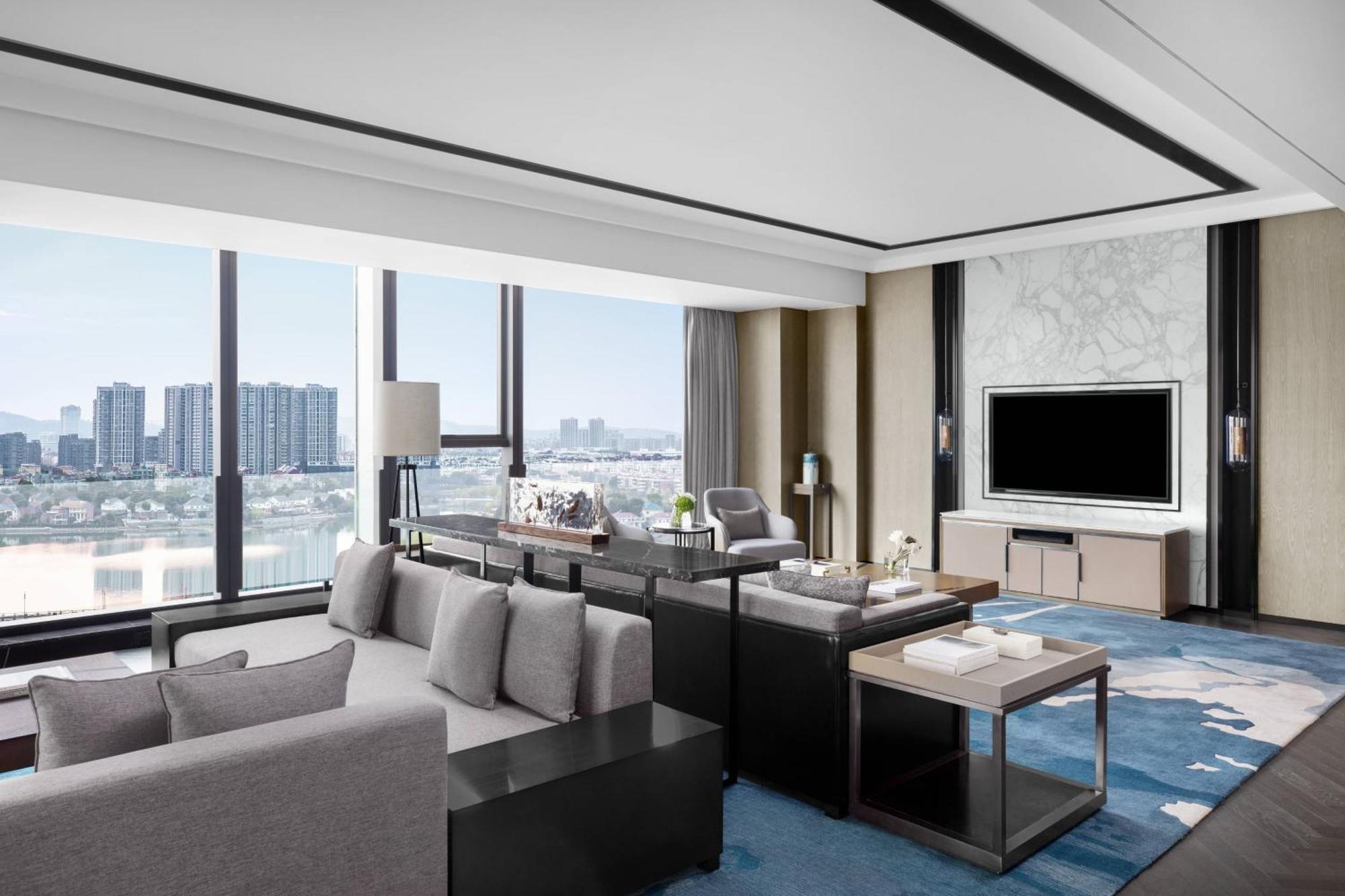 Marriott Nanjing South Hotel Nanquim Exterior foto