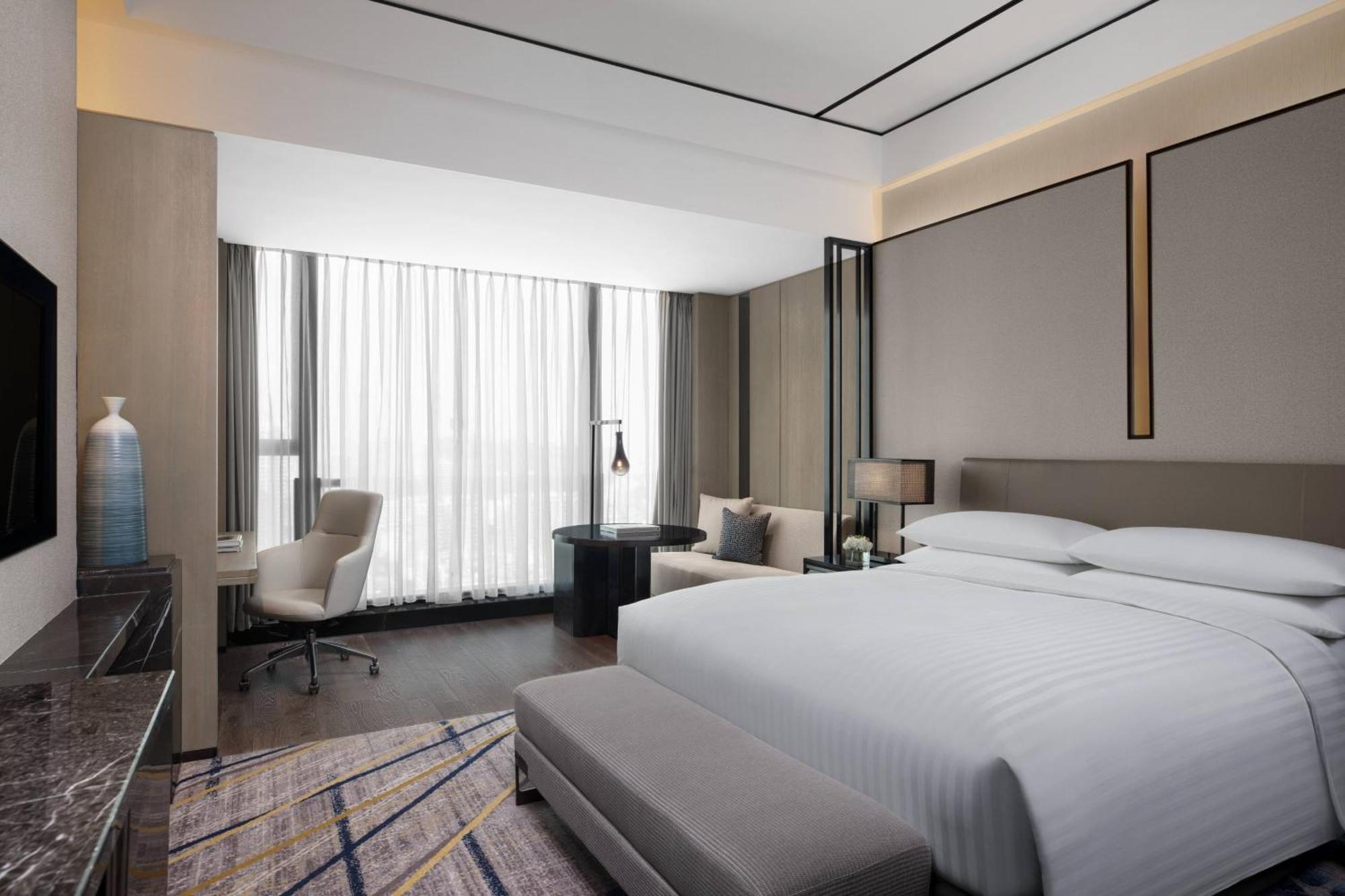 Marriott Nanjing South Hotel Nanquim Exterior foto